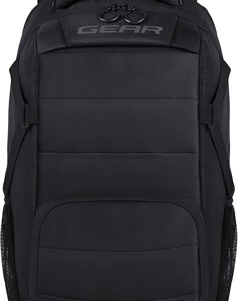 Gear Aspire 30L Water Restant Office Laptop Bag/Backpack for Men/Women/(Black)