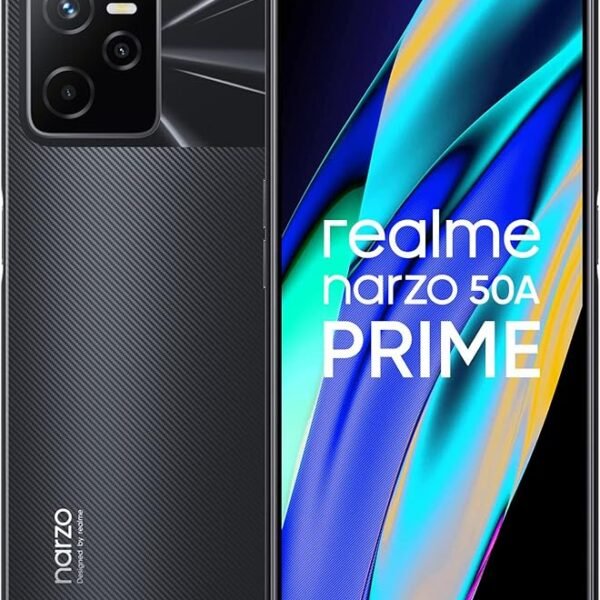 realme narzo 50A Prime (Flash Black, 4GB RAM+64GB Storage) Full High Definition+ Display |50MP AI Triple Camera| Charger I...