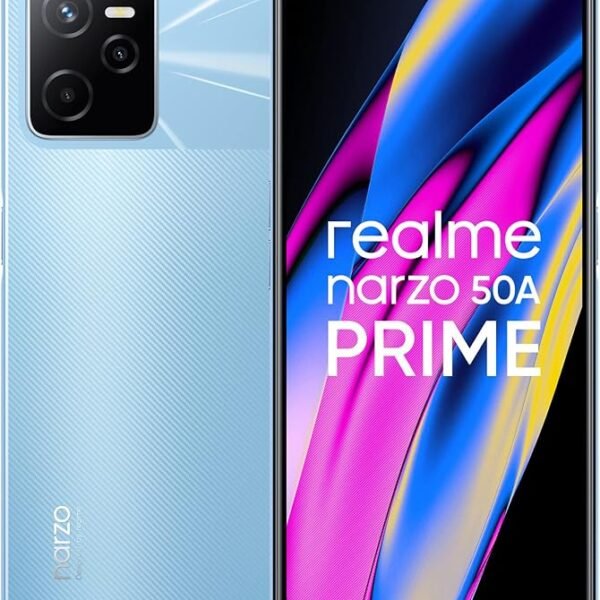 realme narzo 50A Prime (Flash Blue, 4GB RAM+128GB Storage) FHD+ Display | 50MP AI Triple Camera| Charger Included