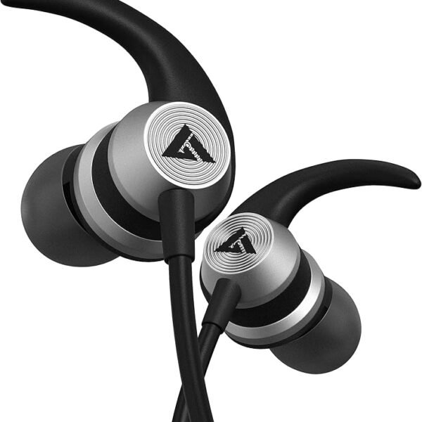 Boult Audio BassBuds X1 in-Ear Wired Earphones with 10mm Extra Bass Driver and HD Sound with mic(Black)