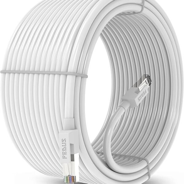 FEDUS Cat6 Ethernet Cable, 10 Meter High Speed 550MHZ / 10 Gigabit Speed UTP LAN Cable, Network Cable Internet Cable RJ45 ...