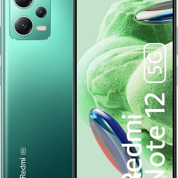 Redmi Note 12 5G Frosted Green 6GB RAM 128GB ROM | 1st Phone with 120Hz Super AMOLED and Snapdragon® 4 Gen 1 | 48MP AI Tri...