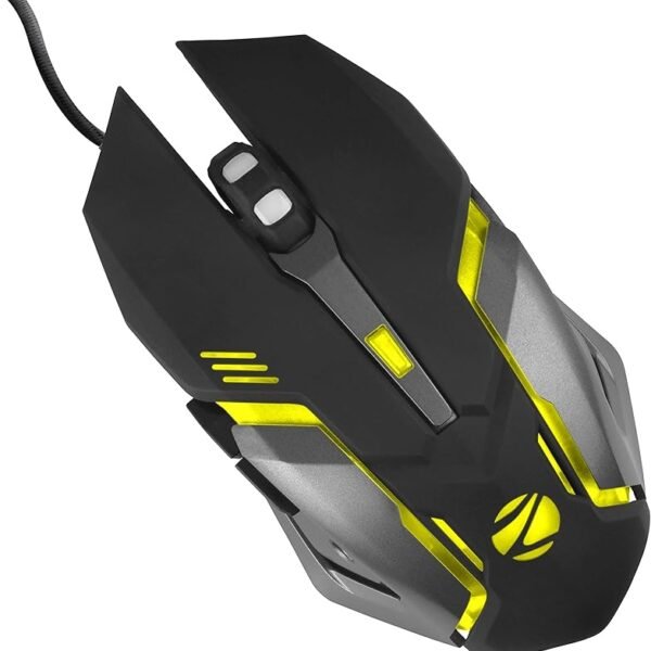 Zebronics Zeb-Transformer-M Optical USB Gaming Mouse with LED Effect(Black)