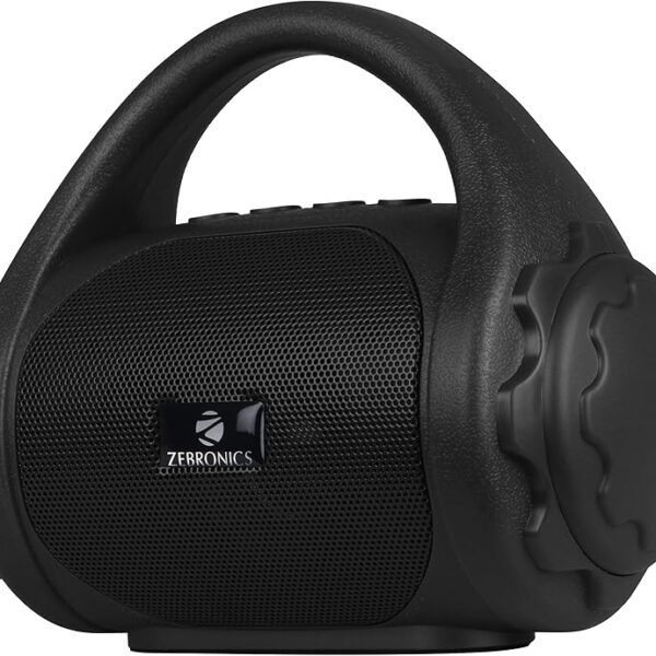Zebronics ZEB-COUNTY 3W Wireless Bluetooth Portable Speaker With Supporting Carry Handle, USB, SD Card, AUX, FM & Call Fun...