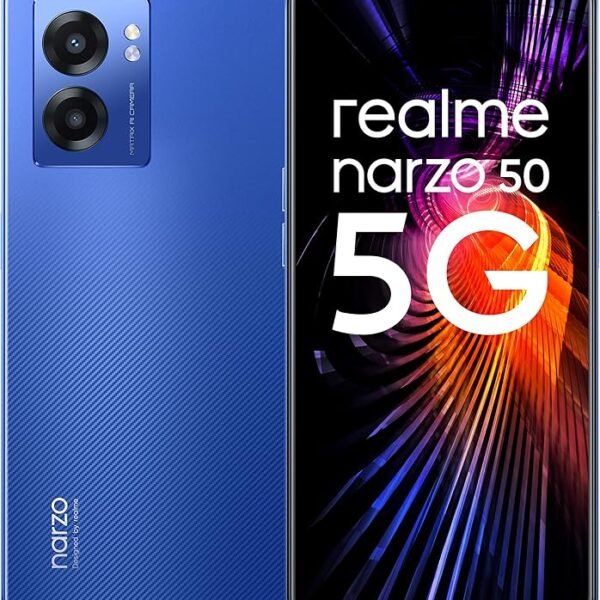 realme narzo 50 5G (Hyper Blue, 4GB RAM+64GB Storage) Dimensity 810 5G Processor | 48MP Ultra HD Camera