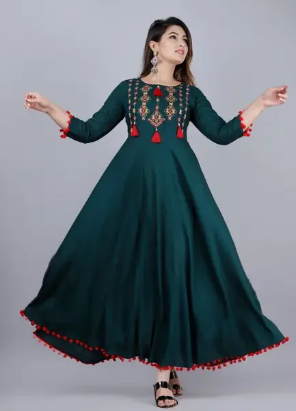 Elegant Green Women's Dress: Perfect for Any Occasion